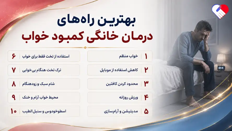 درمان خانگی کمبود خواب درمان خانگی کمبود خواب