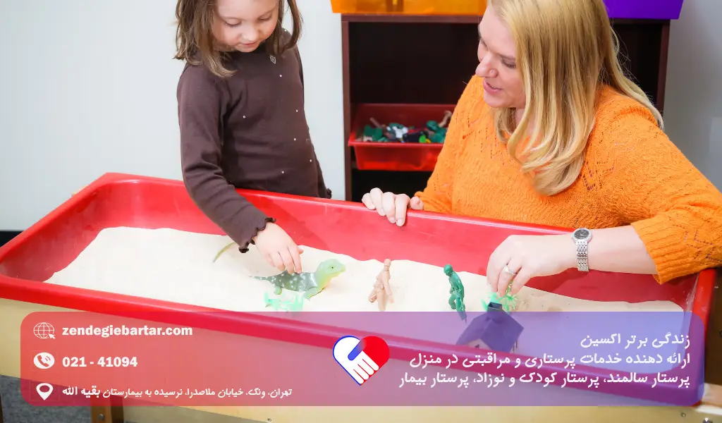 انواع بازی درمانی برای کودکان