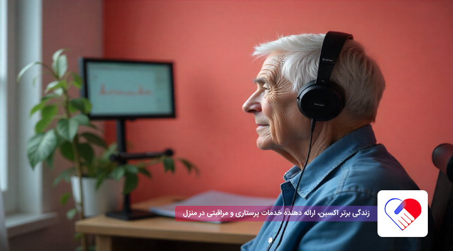 راهنمای کامل چکاپ و مراقبتهای پزشکی برای سالمندان 5 آزمون شنوایی سالمندان