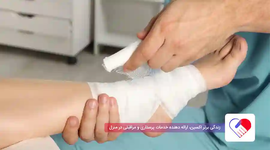 پد پانسمان زخم دیابتی پد پانسمان زخم دیابتی